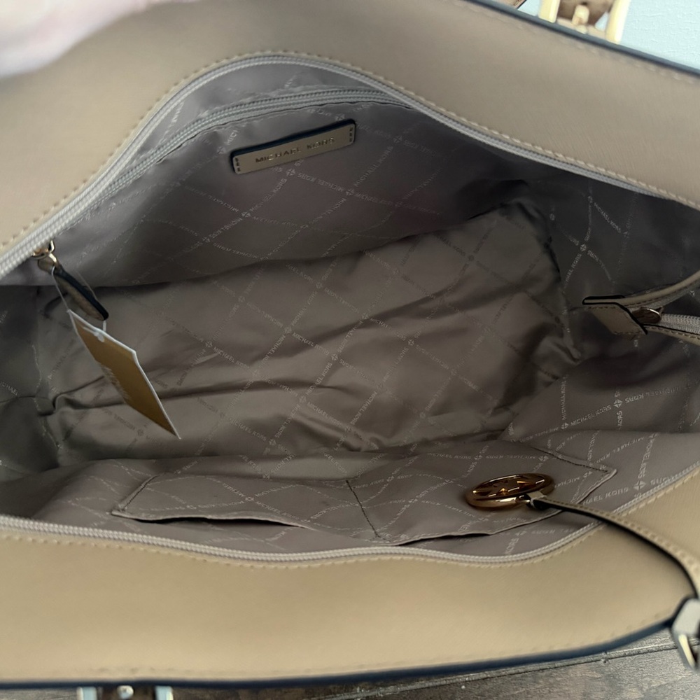 Michael Kors Leather Tote - Picture 3 of 8